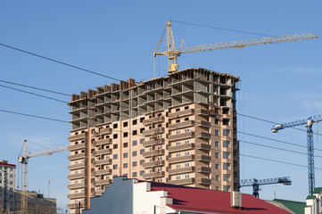 The new building in the private sector