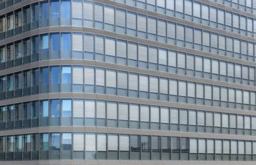 Fototapeta premium Facade of office building