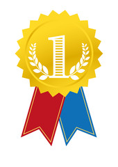 winner number one gold medal