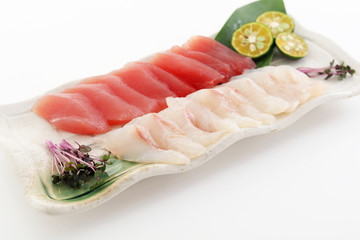 新鮮な刺身
