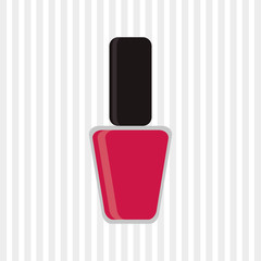 Make up design. cosmetic icon. skin care concept, vector illustration