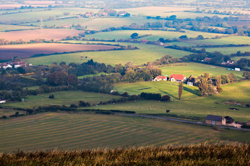 Obraz premium Rolling Sussex countryside