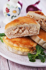 Mini chicken pie