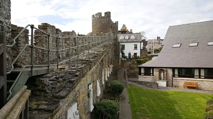 Conwy Castle in Wales, United Kingdom