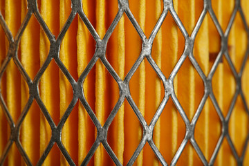 Fototapeta premium close up photo of car filter