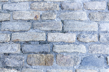 Sett paving along Boston waterfront