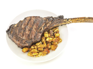 Ribeye Steak and Potatoes