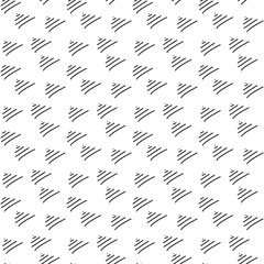 Monochrome elegant seamless pattern. Mathematical abstract seamless pattern