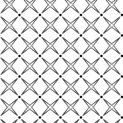 Vector mathematical pattern. The complex geometric pattern. Seamless pattern of thin lines.