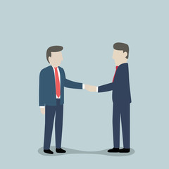 businessman's hand shaking