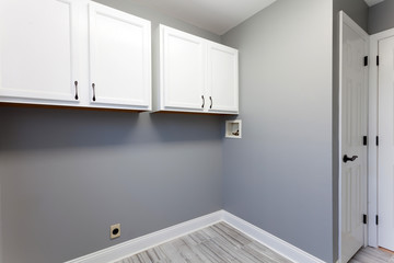 Home Laundry Room Interior