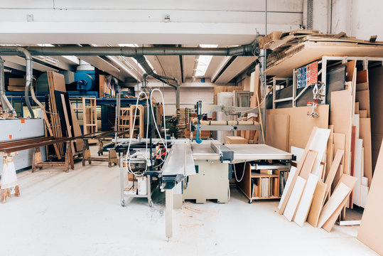 Skateboard making carpentry workshop
