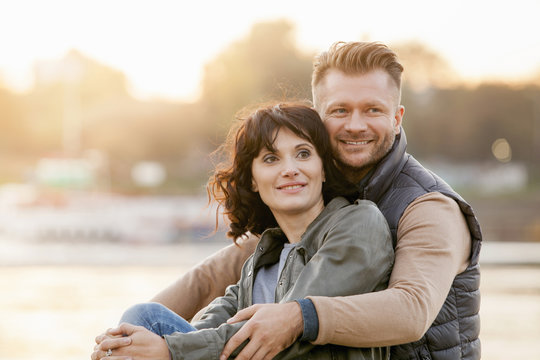 Mid adult couple, portrait