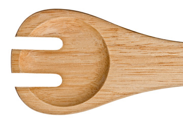 wooden tongs