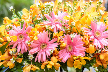 bouquet of beautiful flowers