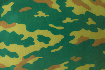 Fabrics with camouflage pattern