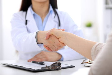 Partnership, trust and medical ethics concept