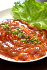 Beef sliced Korean BBQ