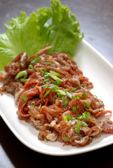 Beef sliced Korean BBQ