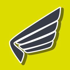 wings icon design 
