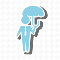 umbrella icon  design 