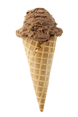  chocolate ice cream cone