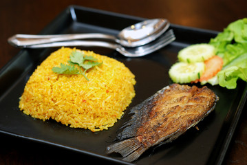 Fry Gourami Rice