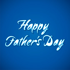 happy father's day greeting card design vector
