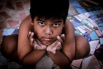 eye of kid pauper