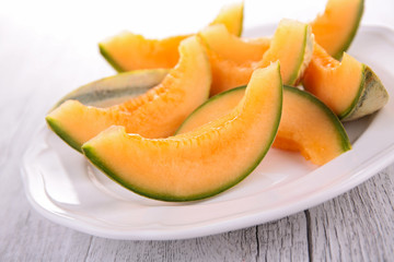 Fototapeta na wymiar fresh melon