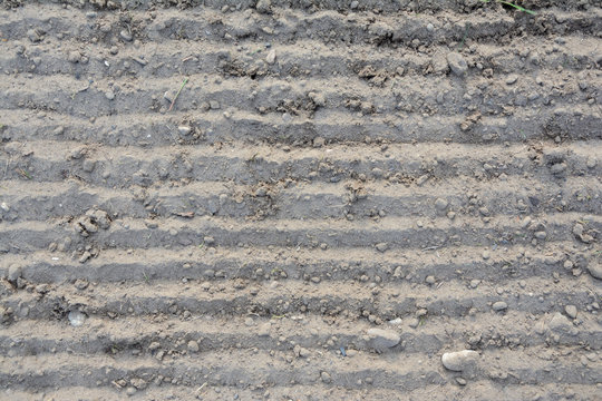 Loosened soil texture