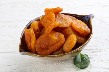 Dried apricots