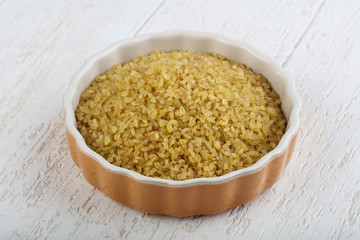 Raw bulgur
