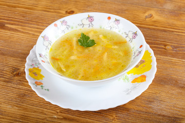 Chicken soup