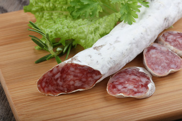 Spanish sausage Fuet