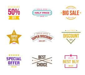 Set of design elements for products or services.