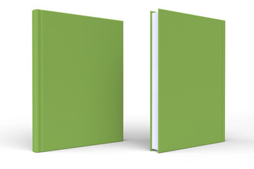 Set of mock up book on clean background.