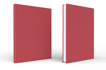 Set of mock up book on clean background.