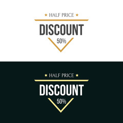 Graphics elements for commerce, product promotion, advertising, sell products, discounts.