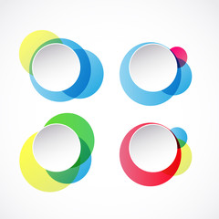 Abstract banner. Vector