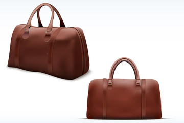 Classic Leather Bag Set