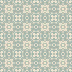 Elegant antique background 379_vintage round spiral flower kaleidoscope