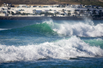The coast of Atlantic ocean