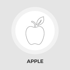 Apple flat icon