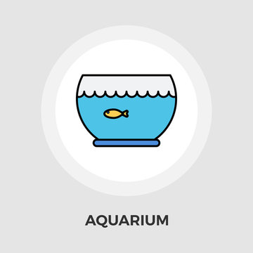 Aquarium Vector Flat Icon