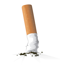 cigarette vector , smoking © santima.studio