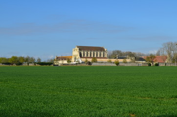 L'Abbaye d'Ardenne à Saint Germain la Blanche herbe (région de Caen-Normandie)