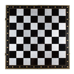 Luxury metal chess board