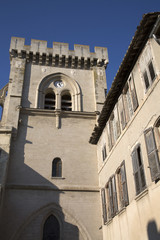 Fototapeta na wymiar Collegiate Church Notre Dame, Villeneuve les Avignon