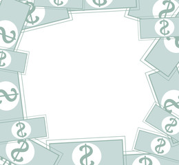 money pastel background